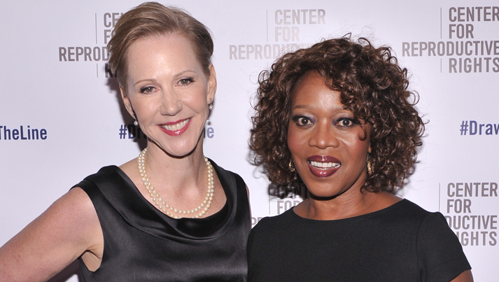 Nancy Northup and Alfre Woodard at the Gala