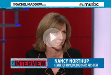 Nancy Northup on Rachel Maddow